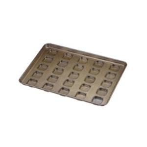 千代田金属工業 シリコン加工 レモンケーキ型 天板 25ヶ取 : cocoatta