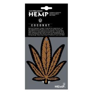 HEMP ヘンプ ルームフレグランス エアーフレッシュナー ココナッツ 吊り下げ 1枚 NAX-051-006