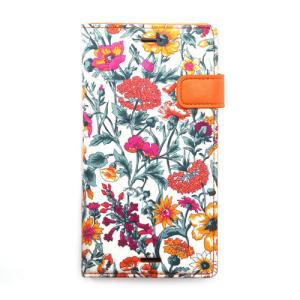 Zenus Xperia XZ1 Liberty Diary オレンジ Z11380Z1