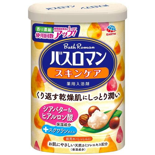 アース製薬 バスロマン スキンケア シアバター＆ヒアルロン酸 600g