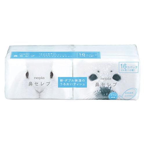 ネピア ネピア 鼻セレブポケットティシュ 16個パック N-SEP16P