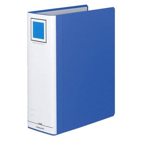 コクヨ チューブファイル エコツインR （S型） A4縦 90ミリとじ 2穴 青 フ-RT690B