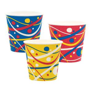 サンナップ 紙カップ 縁日小町 SV-311 3色アソート 90ヶ入