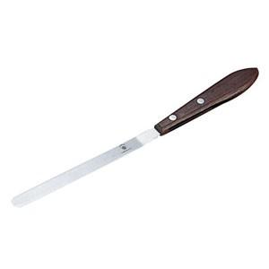 木柄シフォンケーキ用スパテル L 17cm