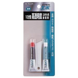 a la 1剤11本　2剤１本 セメダイン 高透明度 エポキシ系接着剤 エクセルエポ 15g CA-121