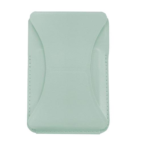 ナカバヤシ Digio2 マグネット式 カード型iPhoneスタンド MAGCA スモークミント S...