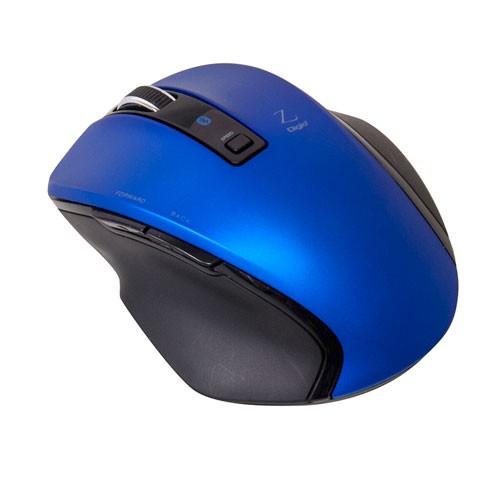 ナカバヤシ Digio2 小型Bluetoothマウス Z 5ボタン ブルーLED ブルー MUS-...