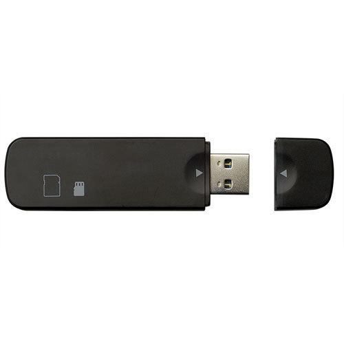 ナカバヤシ Digio2 USB3.2（gen1） Type-A カードリーダー ブラック CRW-...