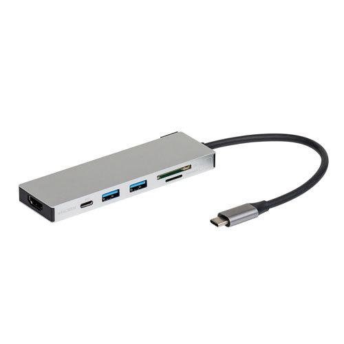 ナカバヤシ Digio2 USB Type-C アルミドッキングステーション 「スティックス」 15...