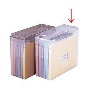 ナカバヤシ インデックスファイルボックス フボI-F2C クリア