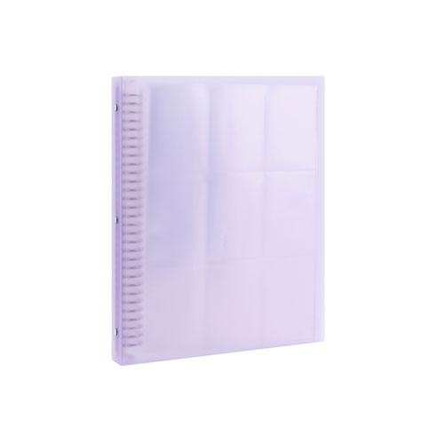 ナカバヤシ my Pick トレカバインダー A4サイズ 30穴 26P 450枚収納 バイオレット...