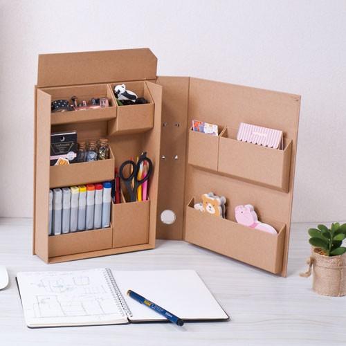 ナカバヤシ ライフスタイルツール ファイルA4タイプ クラフト LST-FA4-KR