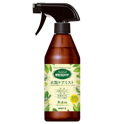 白元アース Natural ミセスロイド 衣類ケアミスト 400ml 天然系防虫剤 衣類ケア