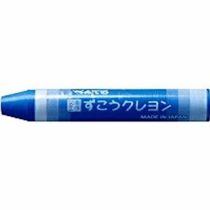 ぺんてる ずこうクレヨン クリアラベル巻き あお PTCGP-T23