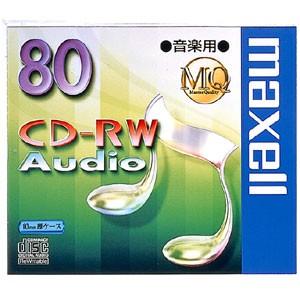 マクセル maxell 音楽用CD-RW 80分 MQ 1枚 CDRWA80MQ.1TP