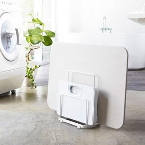 山崎実業 珪藻土バスマット＆体重計スタンド プレート