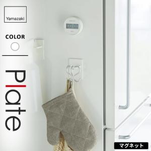 山崎実業 マグネットスプレーフック プレート Plate 2個組