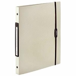 LIHIT LAB リヒトラブ SMART FIT 2タイプポケットクリヤーブック交換式 ベージュ ...