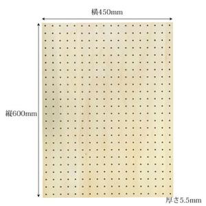 和気産業 WAKI 穴あきボード 450mm×600mm×5.5mm ANB-002 8162200