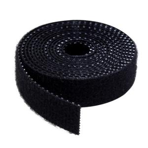 和気産業 強力面ファスナー バリバリバンド 幅10mm×長さ1m 黒 BR047