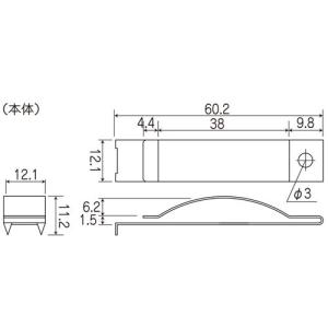 和気産業 WAKI 引戸用ストッパー ニッケル...の詳細画像1
