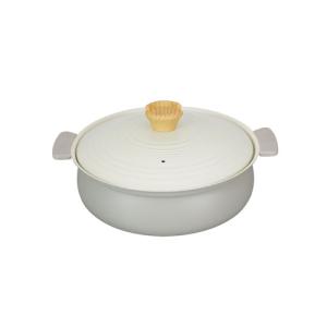 和平フレイズ 軽いセラミック IH対応 卓上鍋 27cm RB-2497