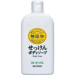 玉の肌石鹸 無添加ボディソープ 白いせっけん 本体 400m...