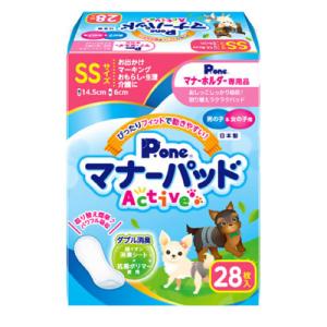 P・ワン マナーパッドActive ビッグパック M ( 32枚入 )/ P・ワン(P