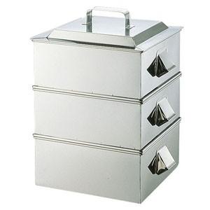 SA21-0 業務用角蒸器 2段 30cm AMS65030 : cocoatta - 通販 - Yahoo