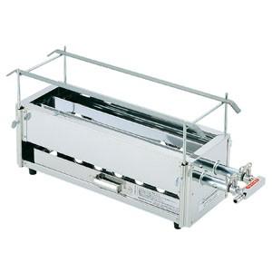 業務用GY YK−320 プロパンガス用焼鳥器（3本バーナー）2尺 LP