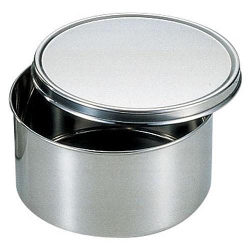 SA18-8ツマミなし丸バター入 8cm