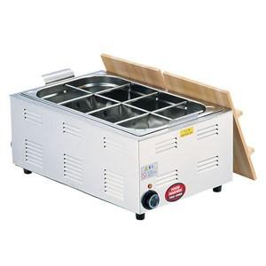 【動作確認済み】美品 ニッセイ 業務用電気おでん鍋8ツ仕切 業務用 ニッセイ 電気おでん鍋 8ツ切タイプ NHO-8SY ステンレス製（km