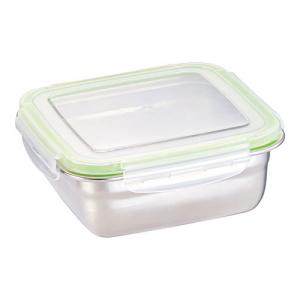 TKG 18-8パッキン付 キッチンコンテナスクエア 750ml 8-0215-0102