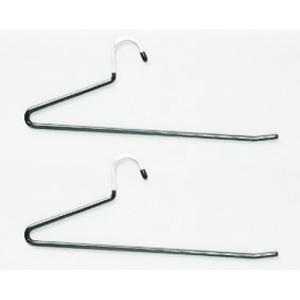 アイリスオーヤマ PVCコーティング スラックスハンガー 2本セット PV-SL2P