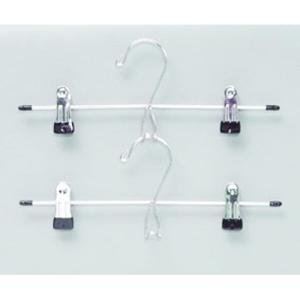 アイリスオーヤマ PVCコーティング スカートハンガー 2本セット PV-SK2P