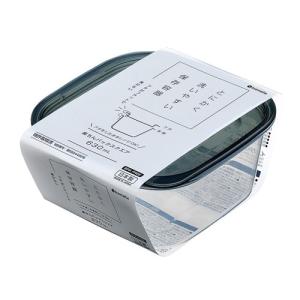イノマタ化学 楽ちんパック 角型 950ml クリアーブラック : cocoatta