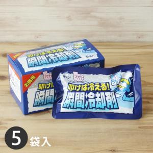 扶桑化学 叩けば冷える 瞬間冷却剤 5袋入 熱中...の商品画像