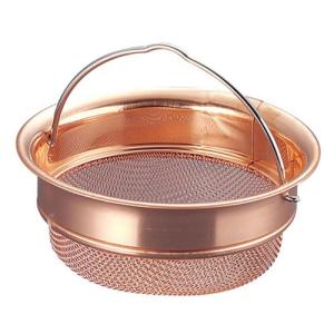 タケコシ 銅 排水口バスケット 浅型