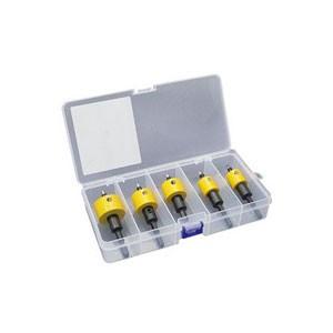 ジェフコム 充電バイメタルホールソー（薄刃タイプ）セット JHU-2133