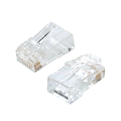 ジェフコム カテゴリー6Aモジュラープラグ 貫通タイプ M6A-1P-865SDT