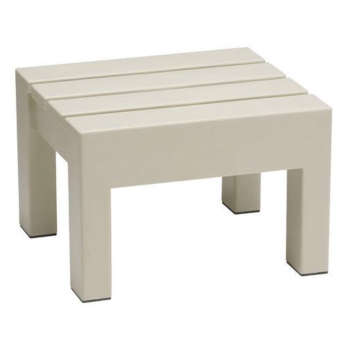 小原産業 プラスチック万能台 正方形 アイボリー 300×280×200mm ST-422