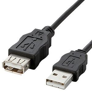 ポスト投函 エレコム ELECOM USB延長ケーブル 3.0m USB-ECOEA30