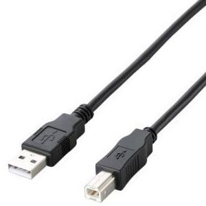 ポスト投函 エレコム ELECOM [1.0m]EU RoHS指令準拠エコUSB2.0ケーブル（A-...