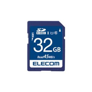 ポスト投函 エレコム ELECOM SD カード 32GB UHS-I U1 データ復旧サービス MF-FS032GU11R｜cocoatta