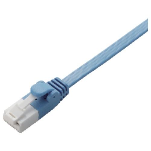ポスト投函 エレコム ELECOM 5m ツメ折れ防止フラットLANケーブル（Cat6準拠） LD-...