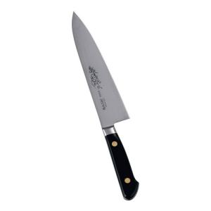 Misono ミソノ スウェーデン鋼 花彫刻入 牛刀 No.112M 21cm AMSO103