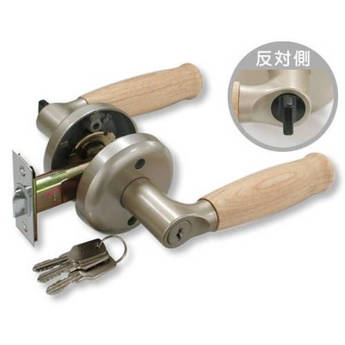 ハイロジック ウッドレバー錠 3本キー NP-W30-ML-SL