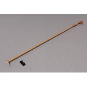 アイリスオーヤマ 木調超強力伸縮棒 ダークブラウン H-MUPJ-190