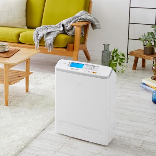 アイリスオーヤマ モニター空気清浄機 適用床面積17畳 ホワイト MSAP-AC100