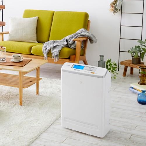 アイリスオーヤマ モニター空気清浄機 適用床面積 25畳 ホワイト MSAP-DC100